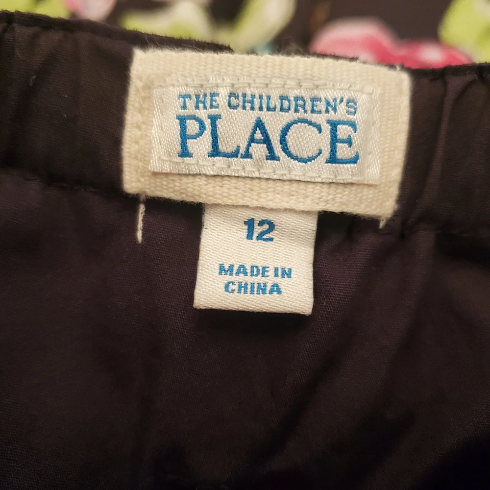 The Childrens Place Girls Size 12 Gorgeous Black Embellished Tulle Skirt - Picture 9 of 12